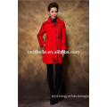 High quality Embroidered Overcoat floral trench coat for Middle East pretty lady